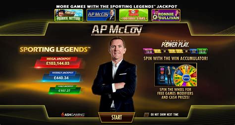 Sporting Legends Ap Mccoy 888 Casino